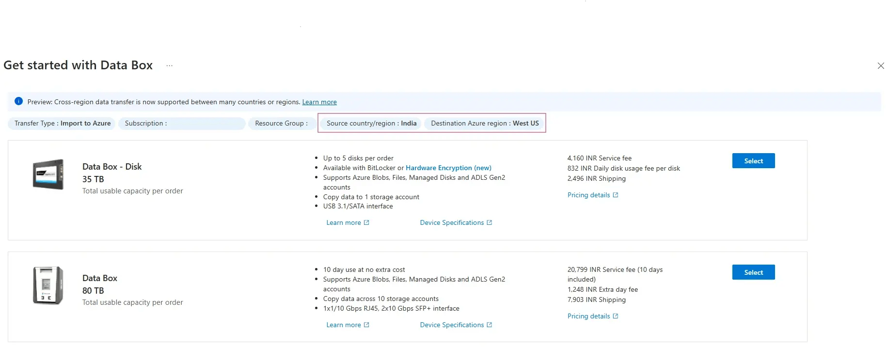 Azure Data Box