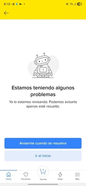 Caida Mercado Libre