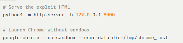 Chrome RCE Vulnerability Exploit