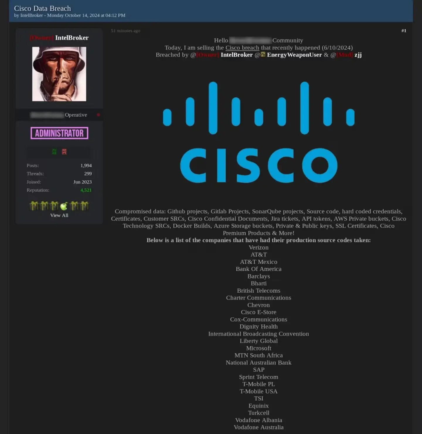 Intelbroken