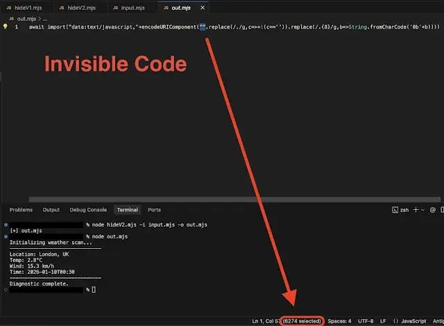 InvisibleJS JavaScript Obfuscator