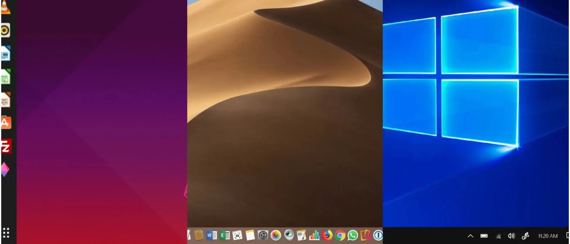 Mac vs Linux vs Windows
