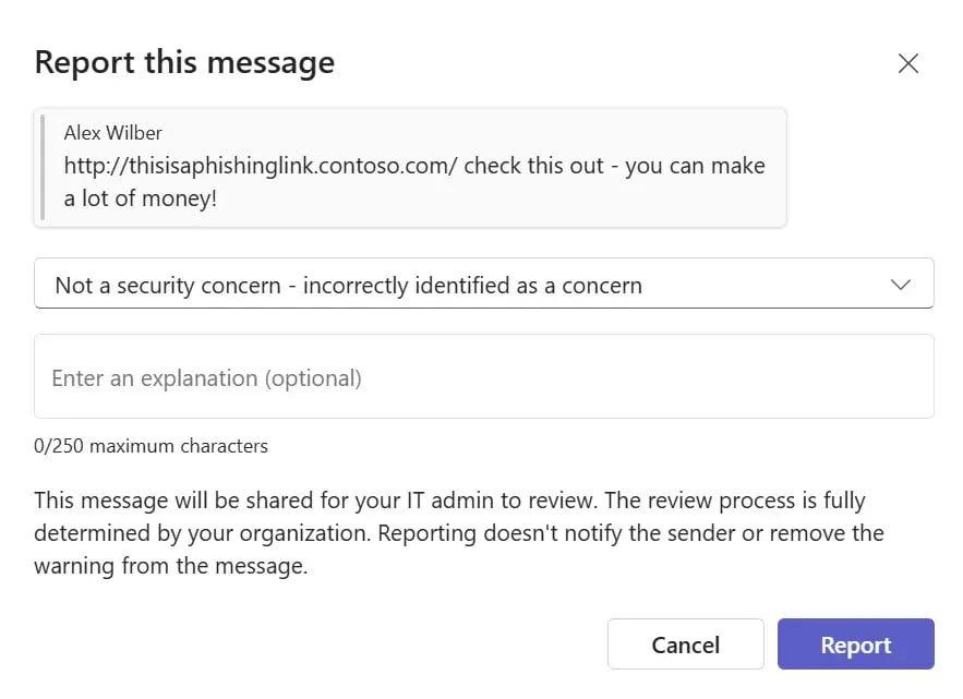 Nueva funcion en teams