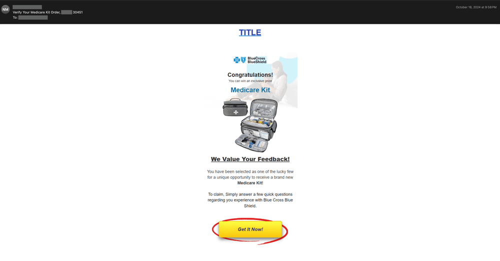 Phishing Blue Shield