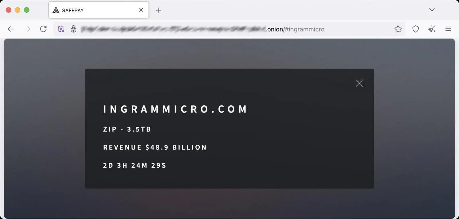 Ransomware SafePay