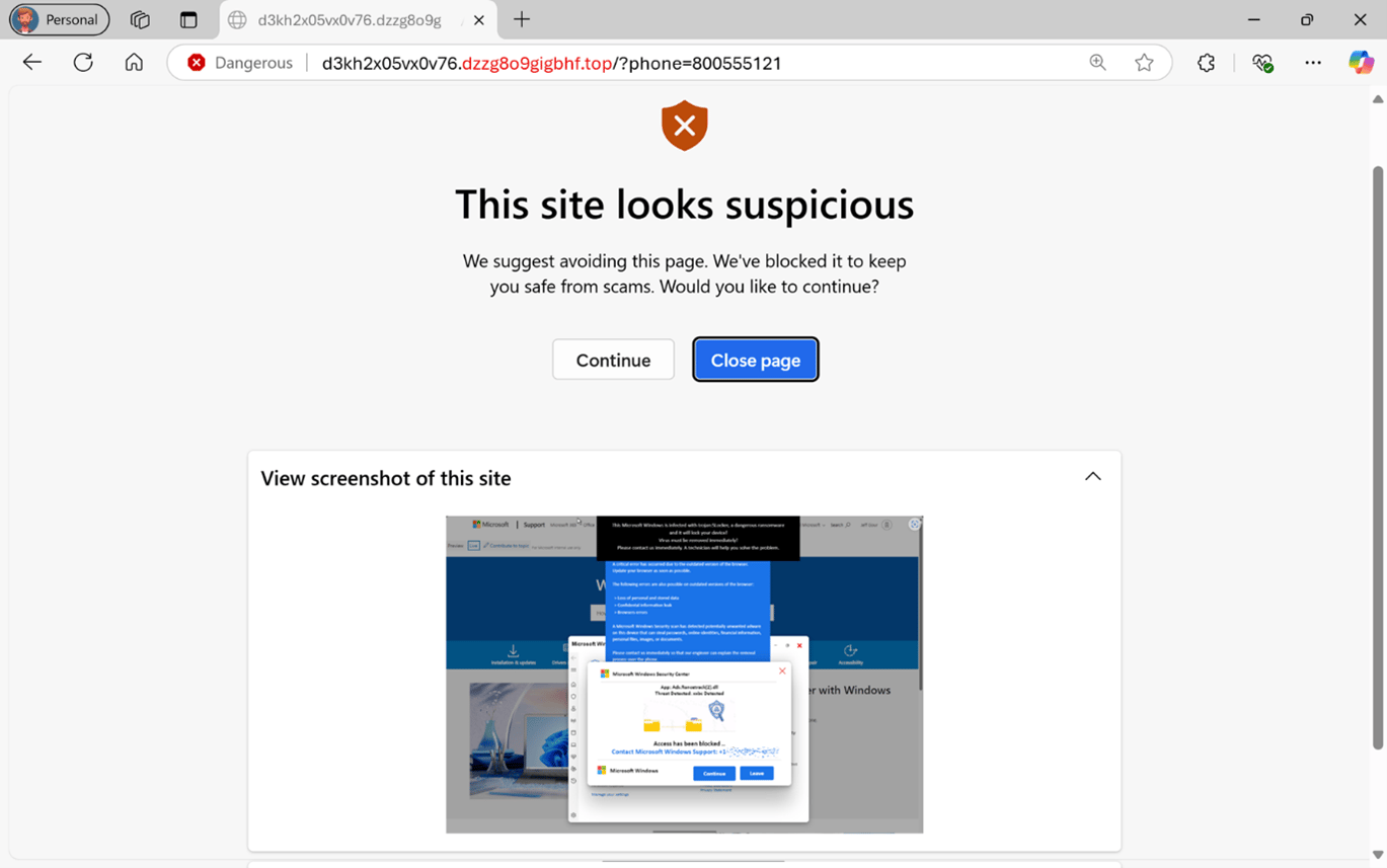 Scareware-blocker-warning
