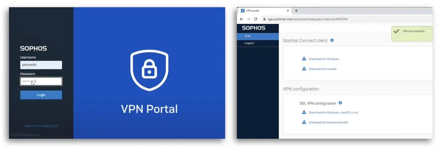 Sophos VPN