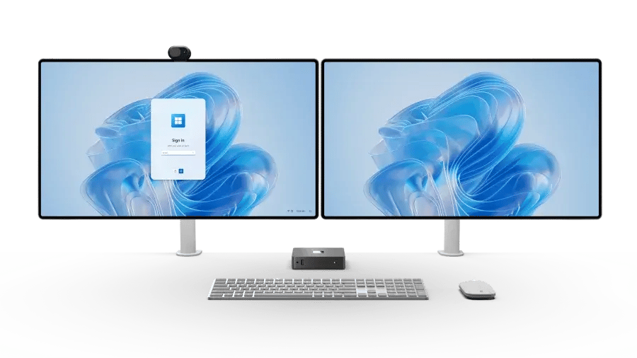 Windows 365 Link with two monitors