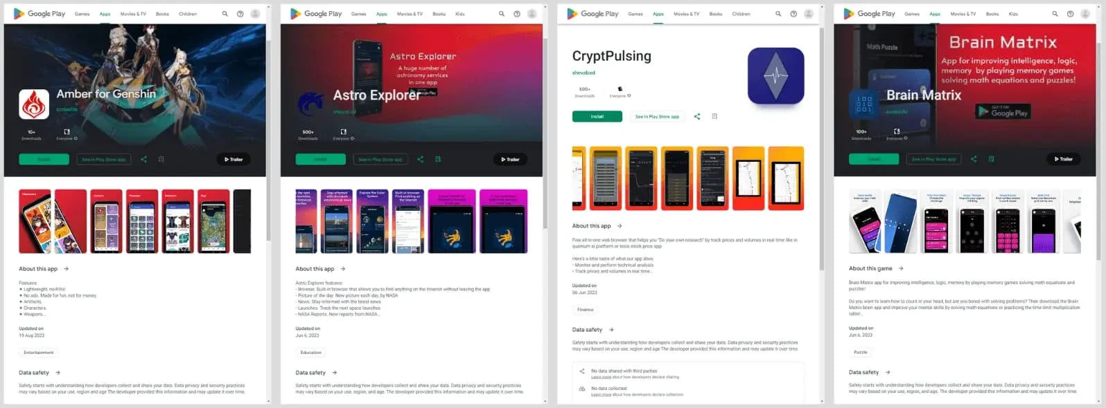 apps maliciosas
