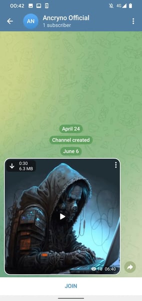 archivo apk telegram