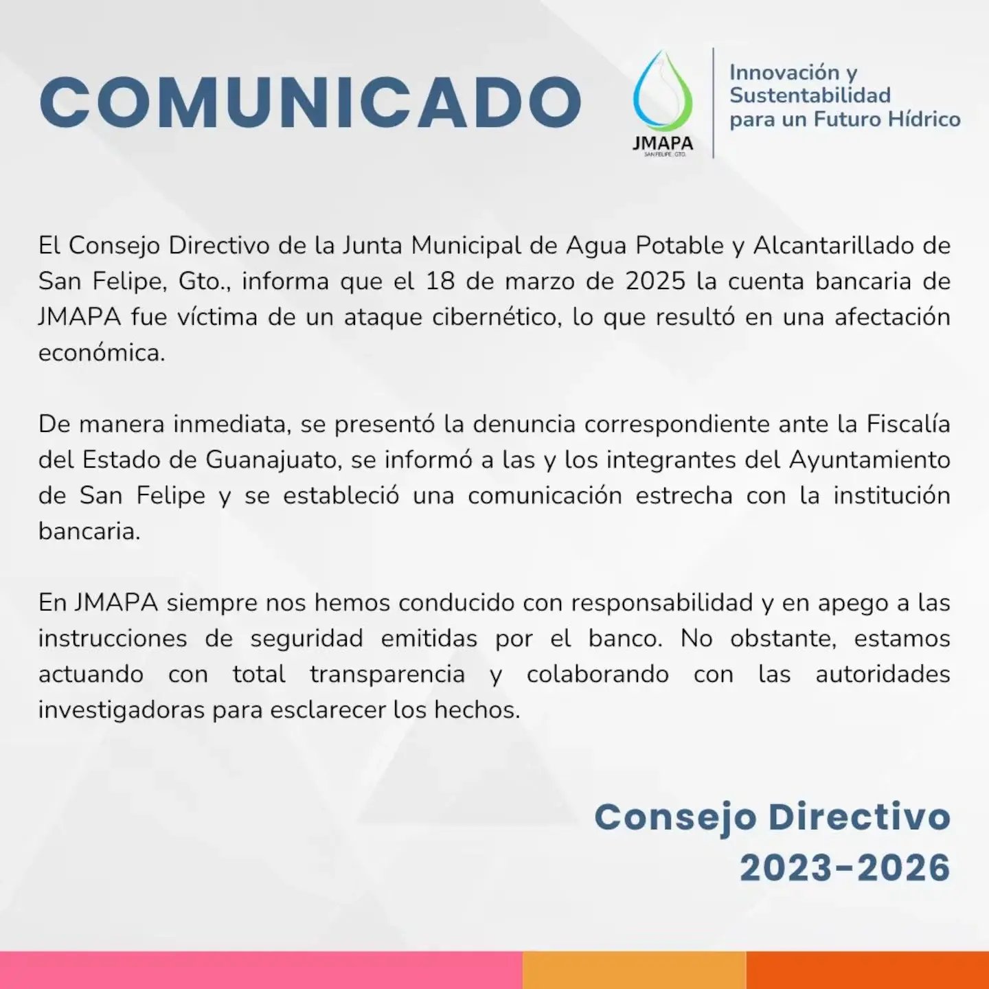 comunicado