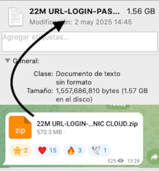 documento filtrado