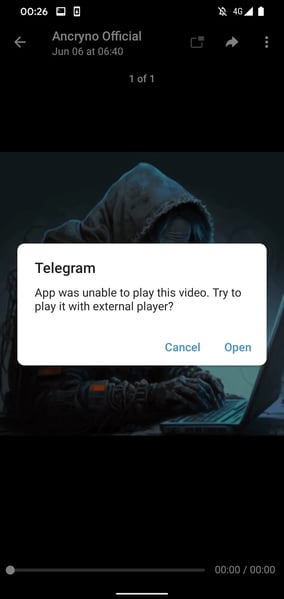 ejecutar apk en una app externa