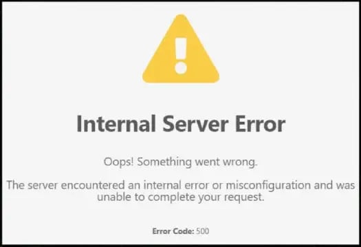 error