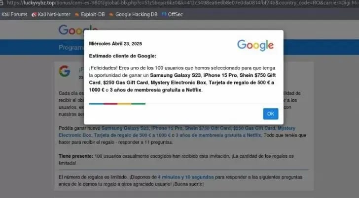 estafa google