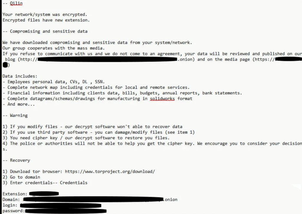 nota-rescate-qilin-ransomware
