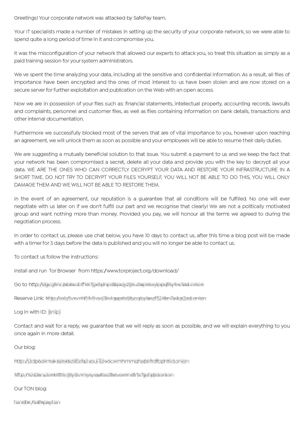 safepay-ransom-note