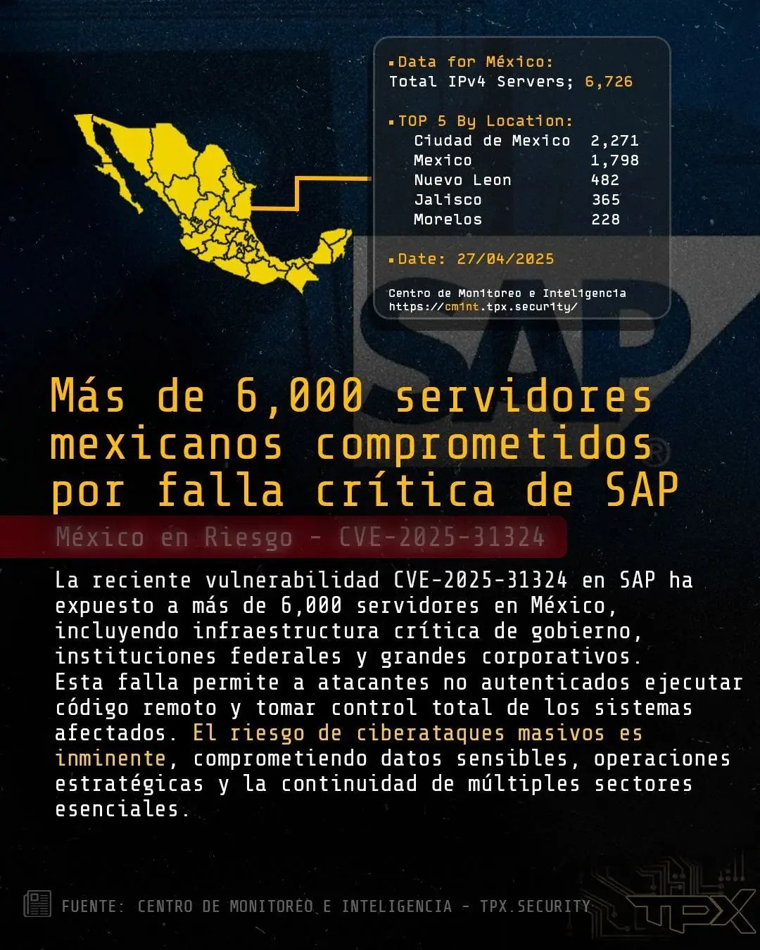 servidores mexicanos