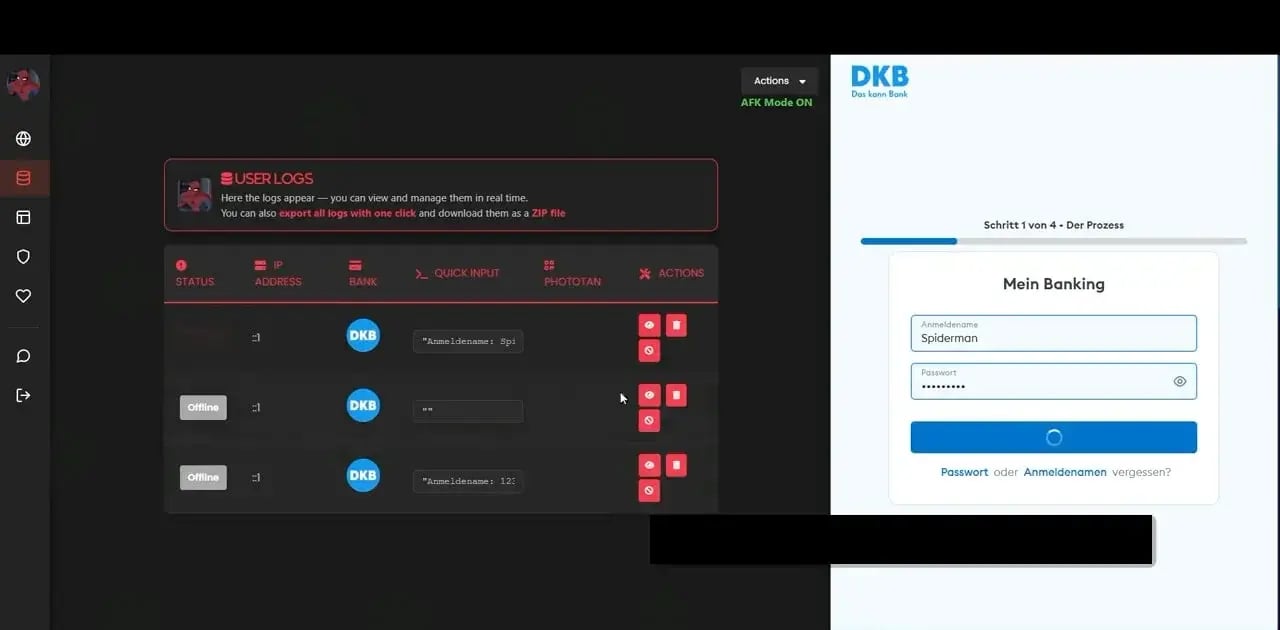 spiderman phishing 2