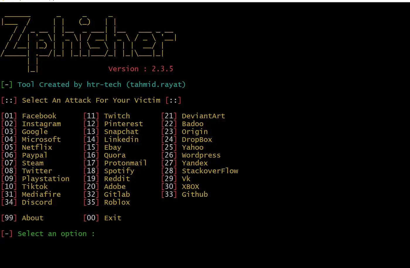 zphisher
