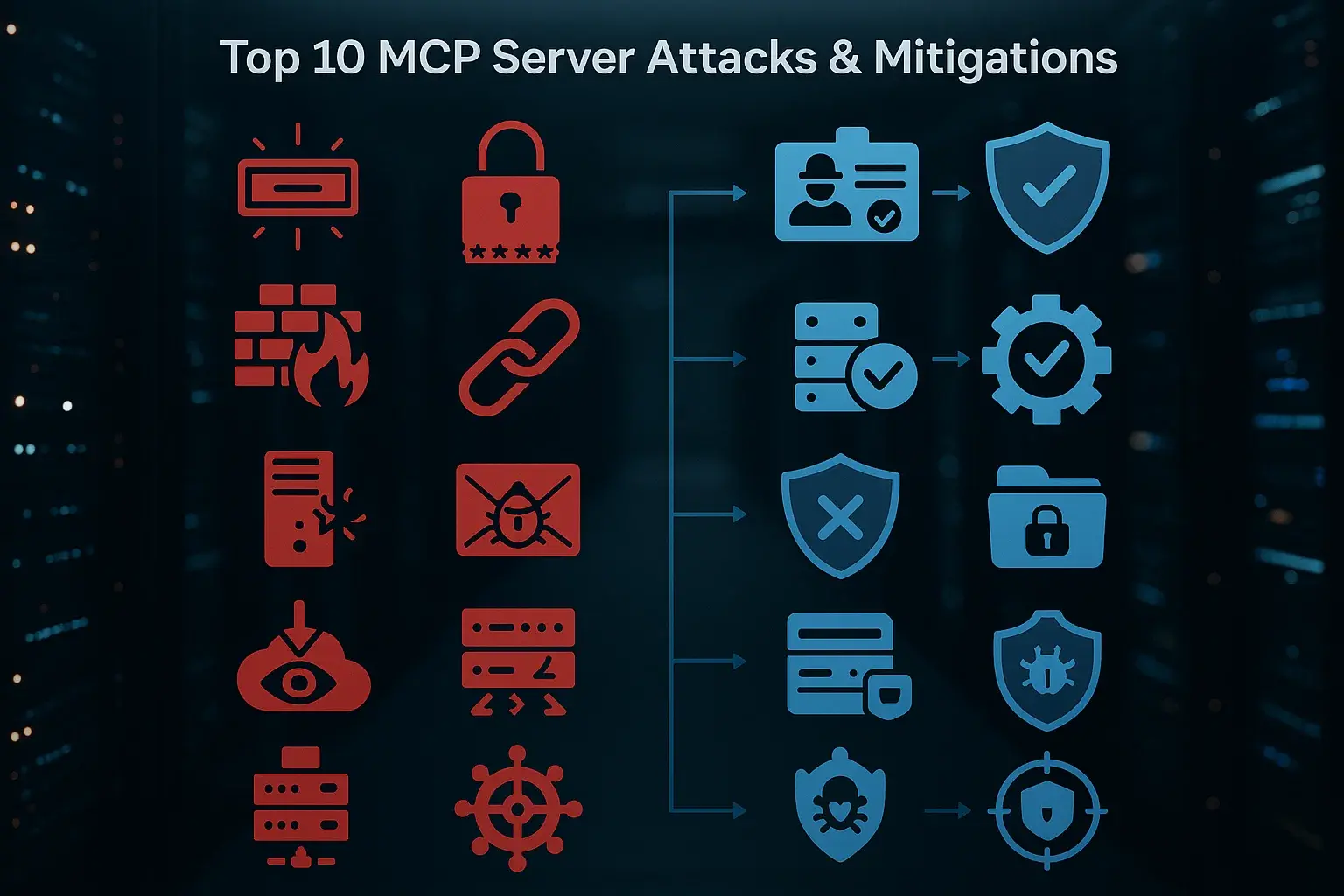 Los 10 Ataques Más Peligrosos Contra Servidores MCP y Cómo Defenderte