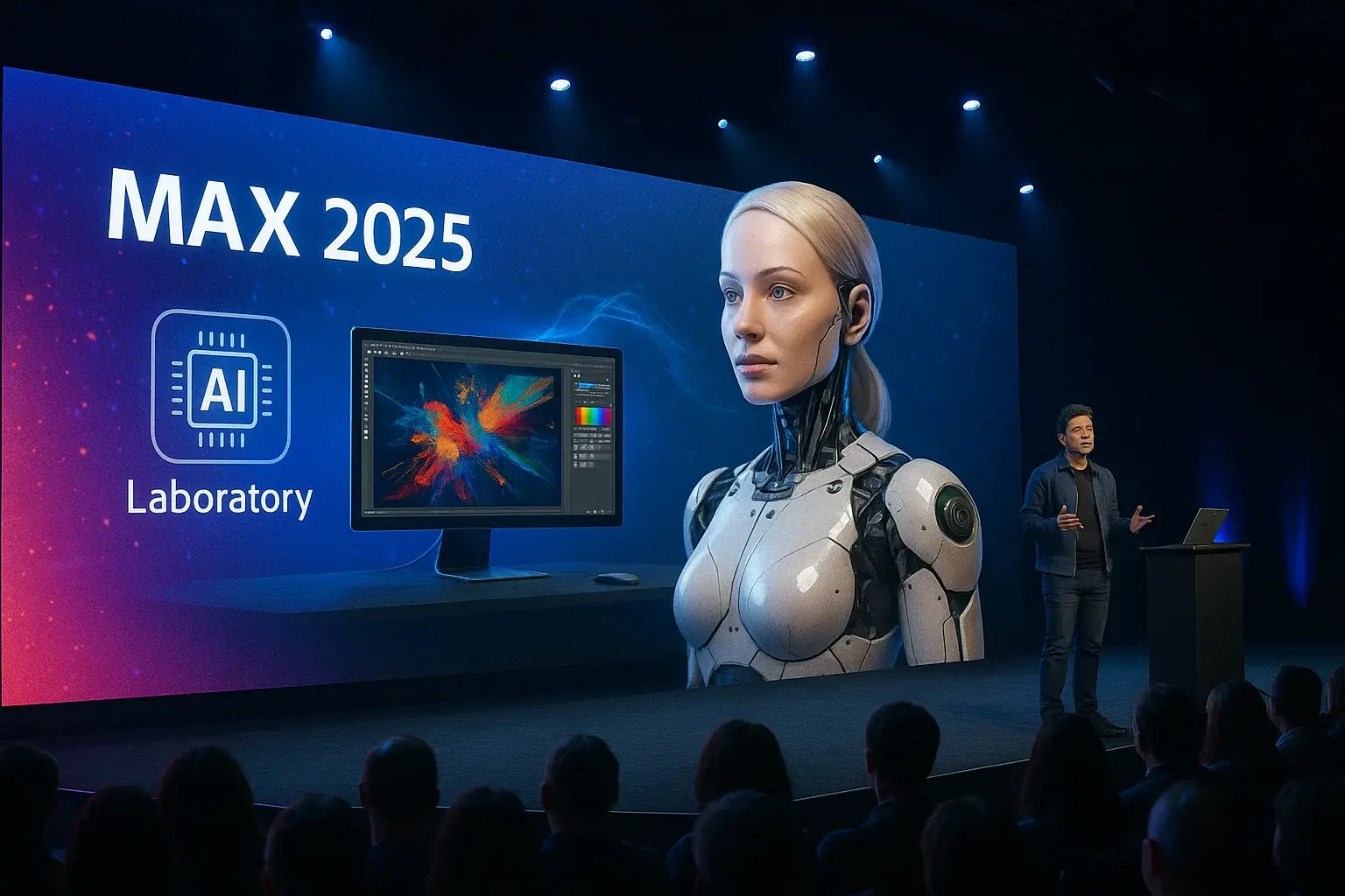 Adobe MAX 2025 Sneaks: IA que Anticipa Tu Próximo Movimiento Creativo