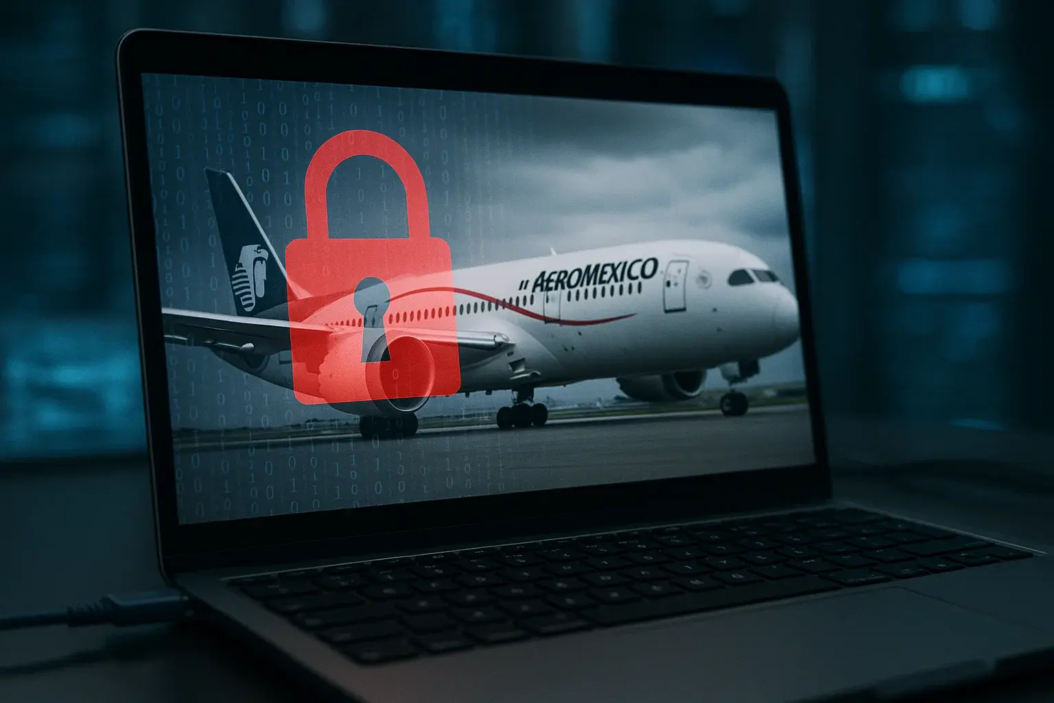 Aeroméxico Sufre Presunto Ciberataque: 30 Millones de Datos en Riesgo