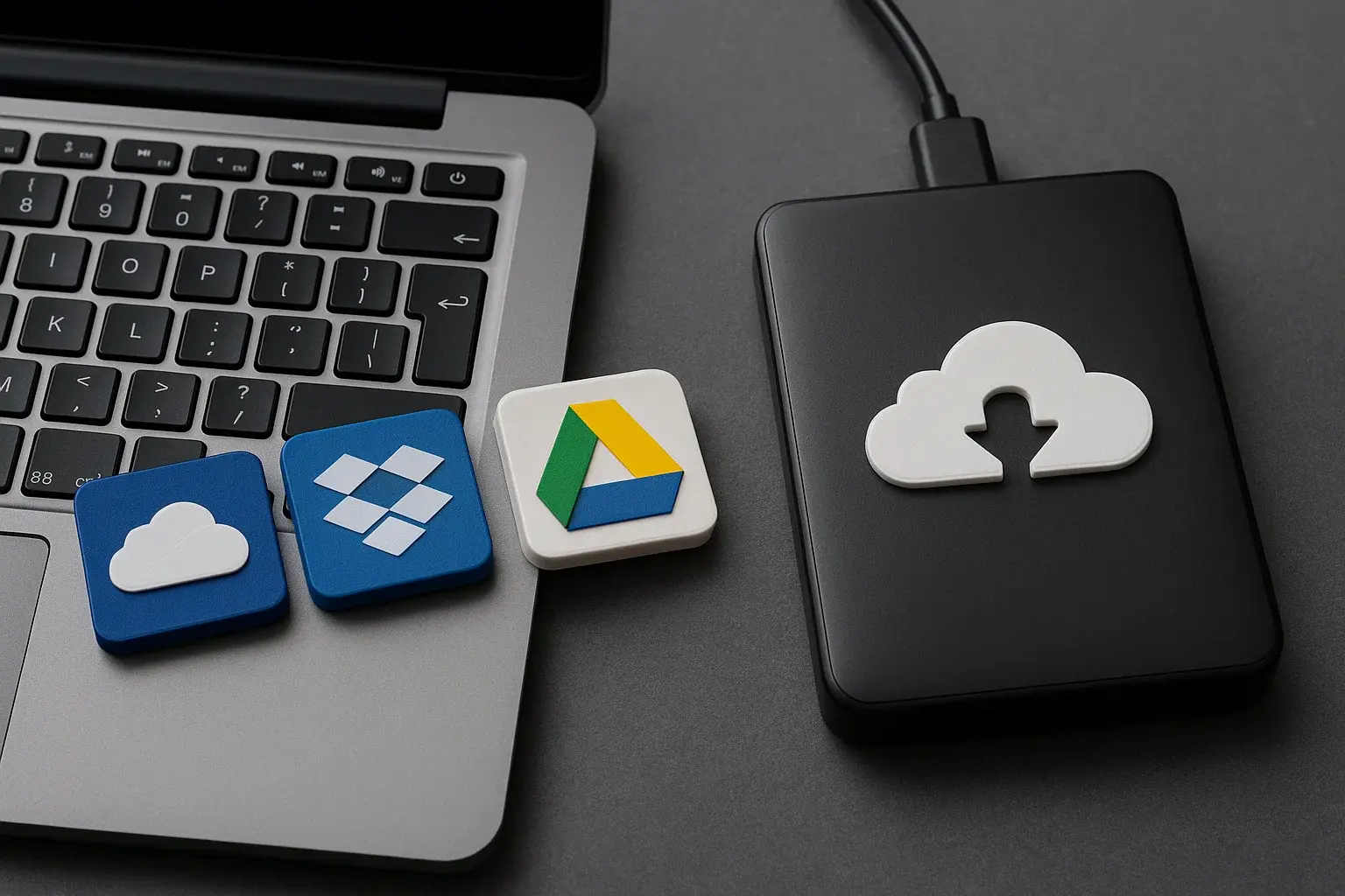 Por qué OneDrive, Dropbox, Drive no son una Copia de Seguridad