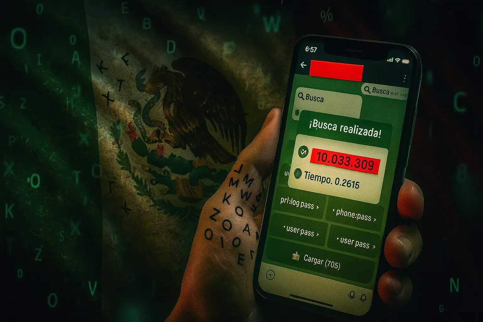 Telegram Bot Sells Millions of Mexicans' Passwords