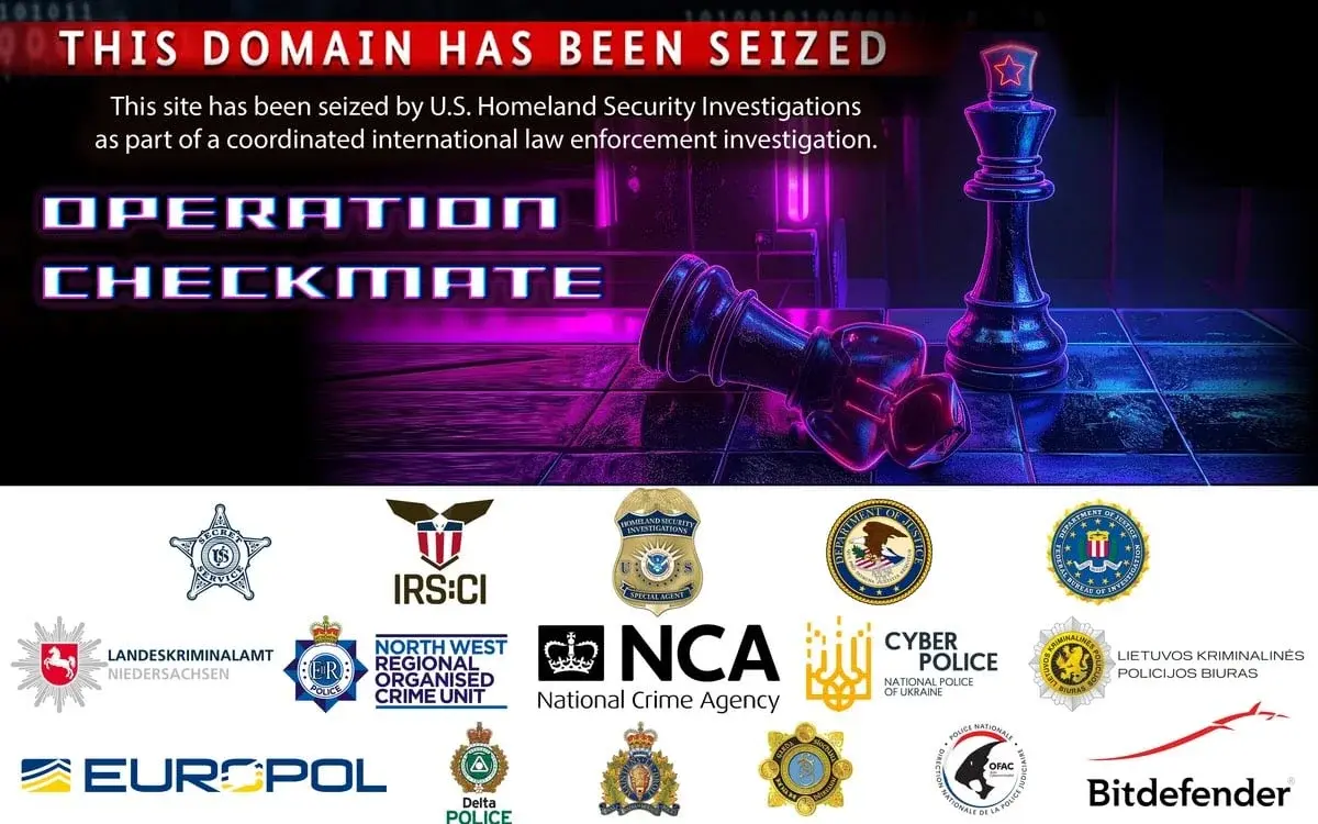 BlackSuit Ransomware Sites Taken Down After Checkmate Operation