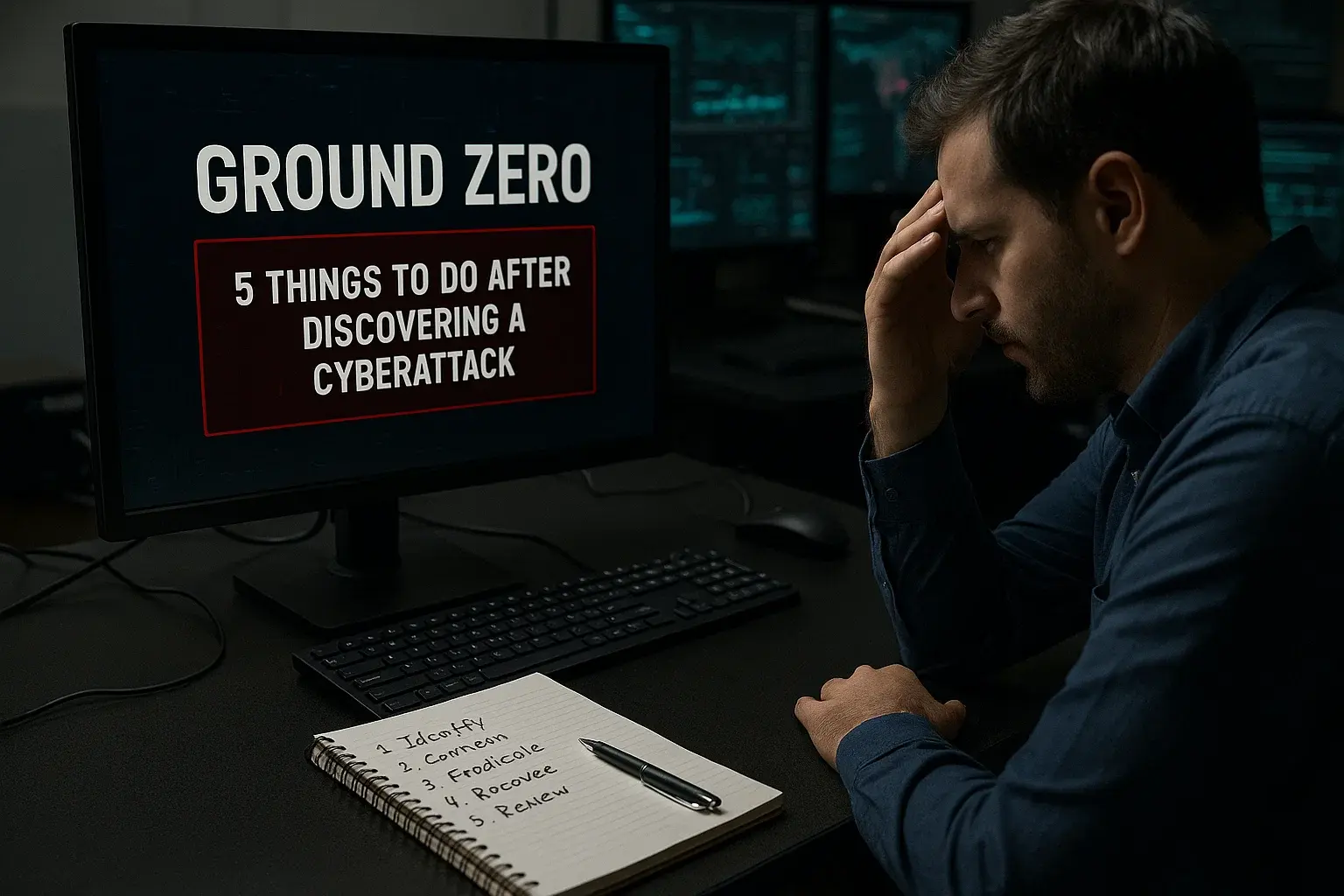 Ground Zero: 5 Pasos Clave Después de un Ciberataque