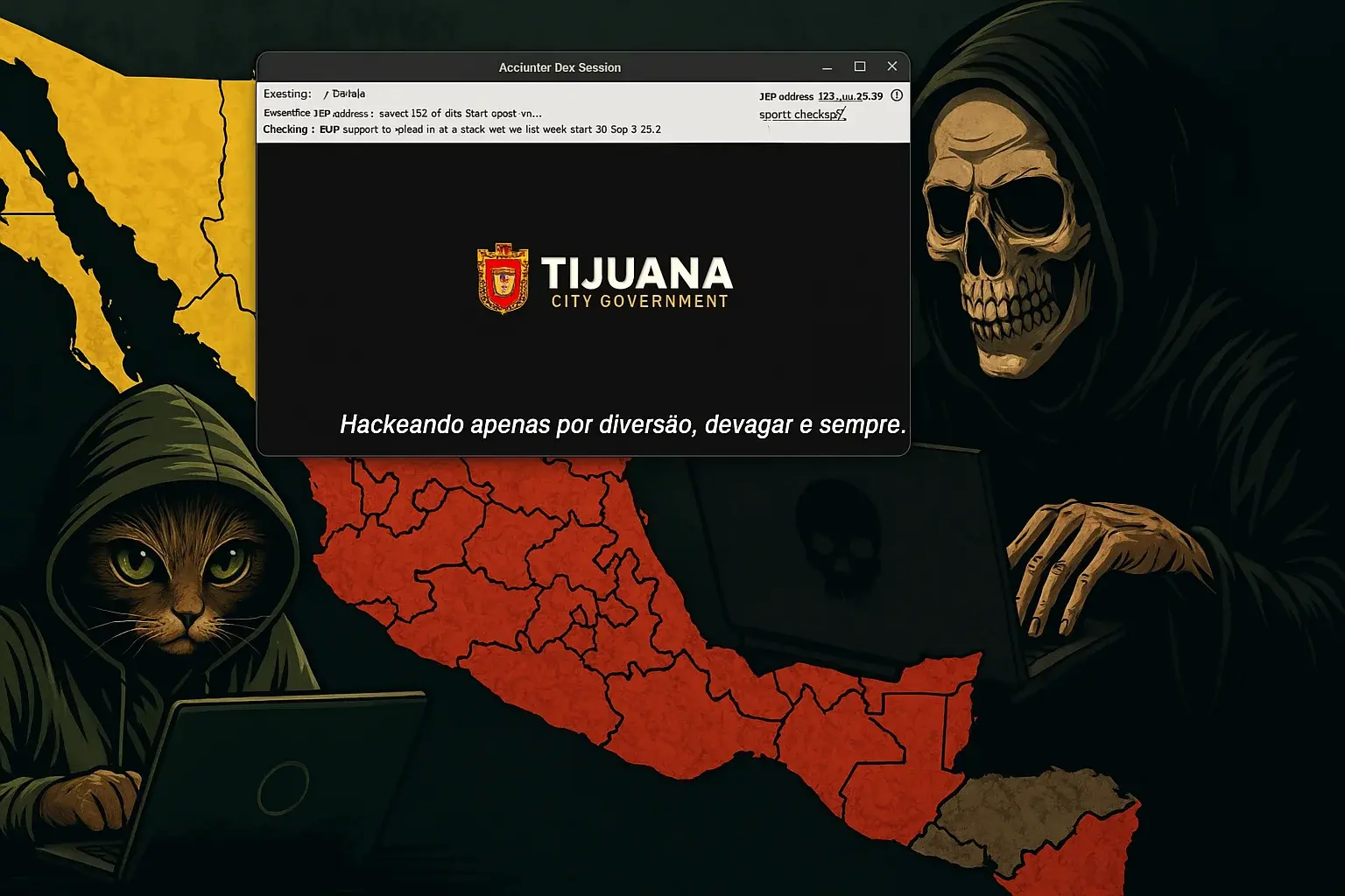 Ola de Ciberataques en México: Hackean Servidor de Tijuana