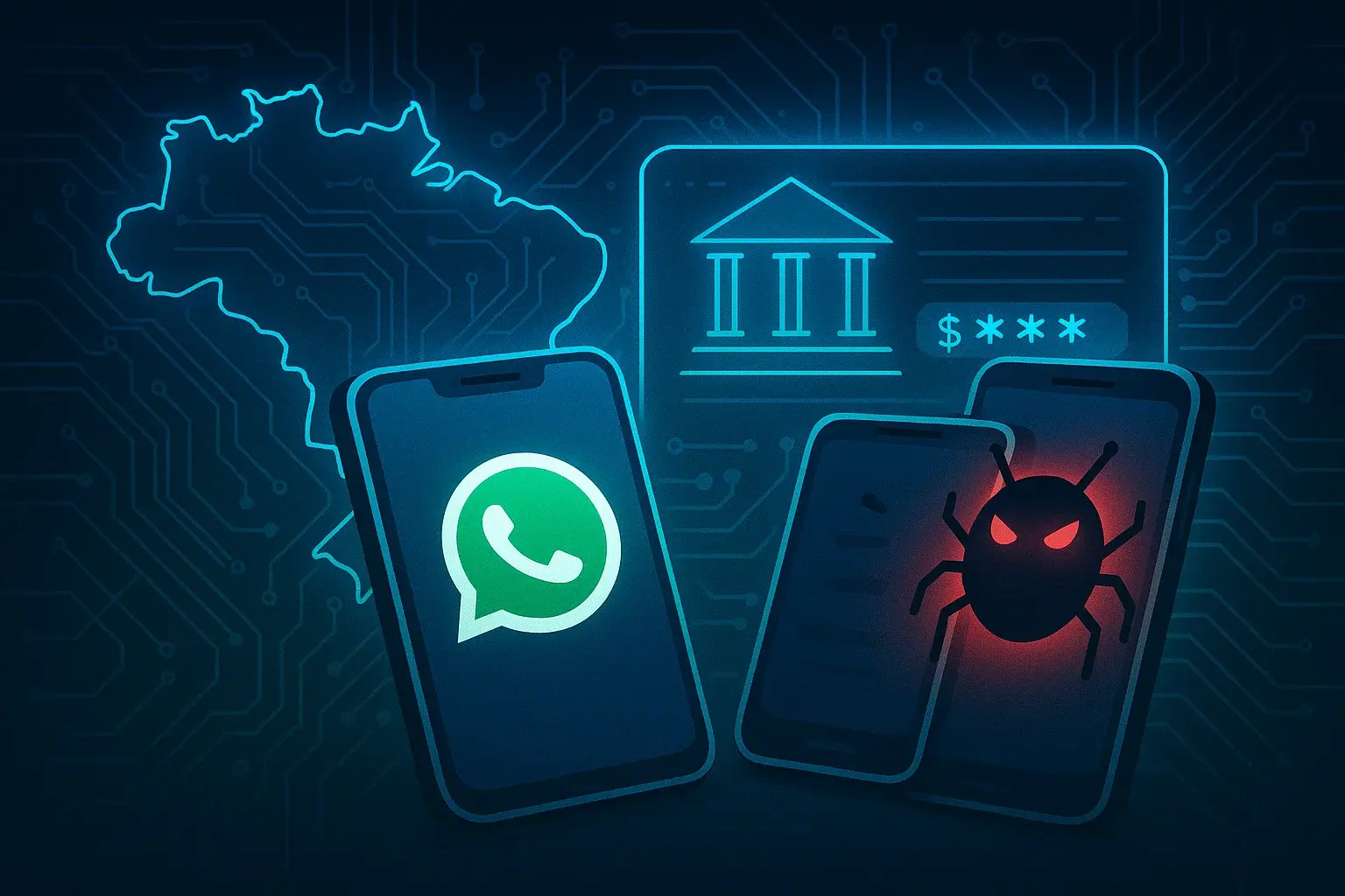 Maverick: El Malware de WhatsApp que Roba Cuentas Bancarias en Brasil