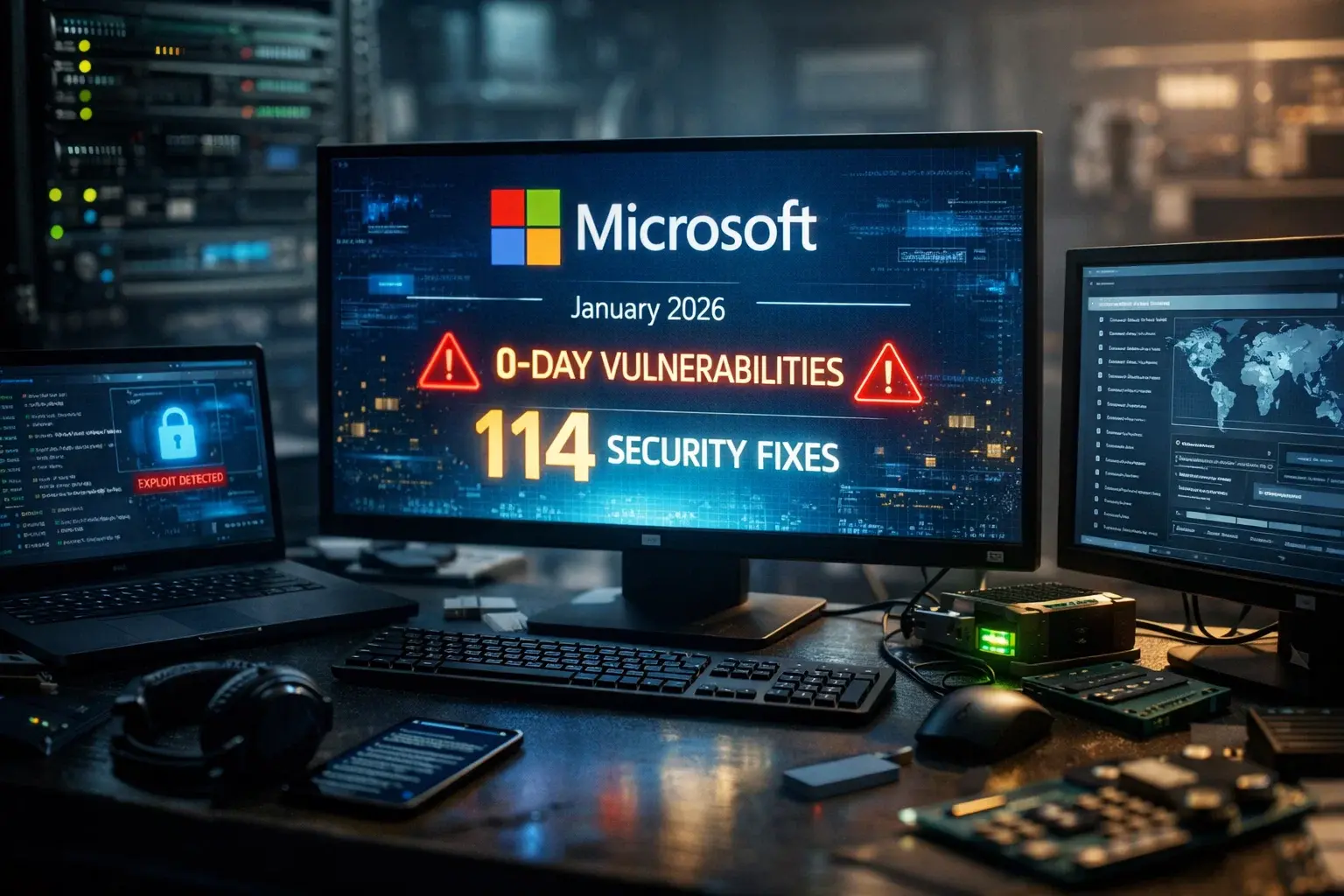 Martes de Parches Enero 2026: Microsoft Corrige 114 Vulnerabilidades