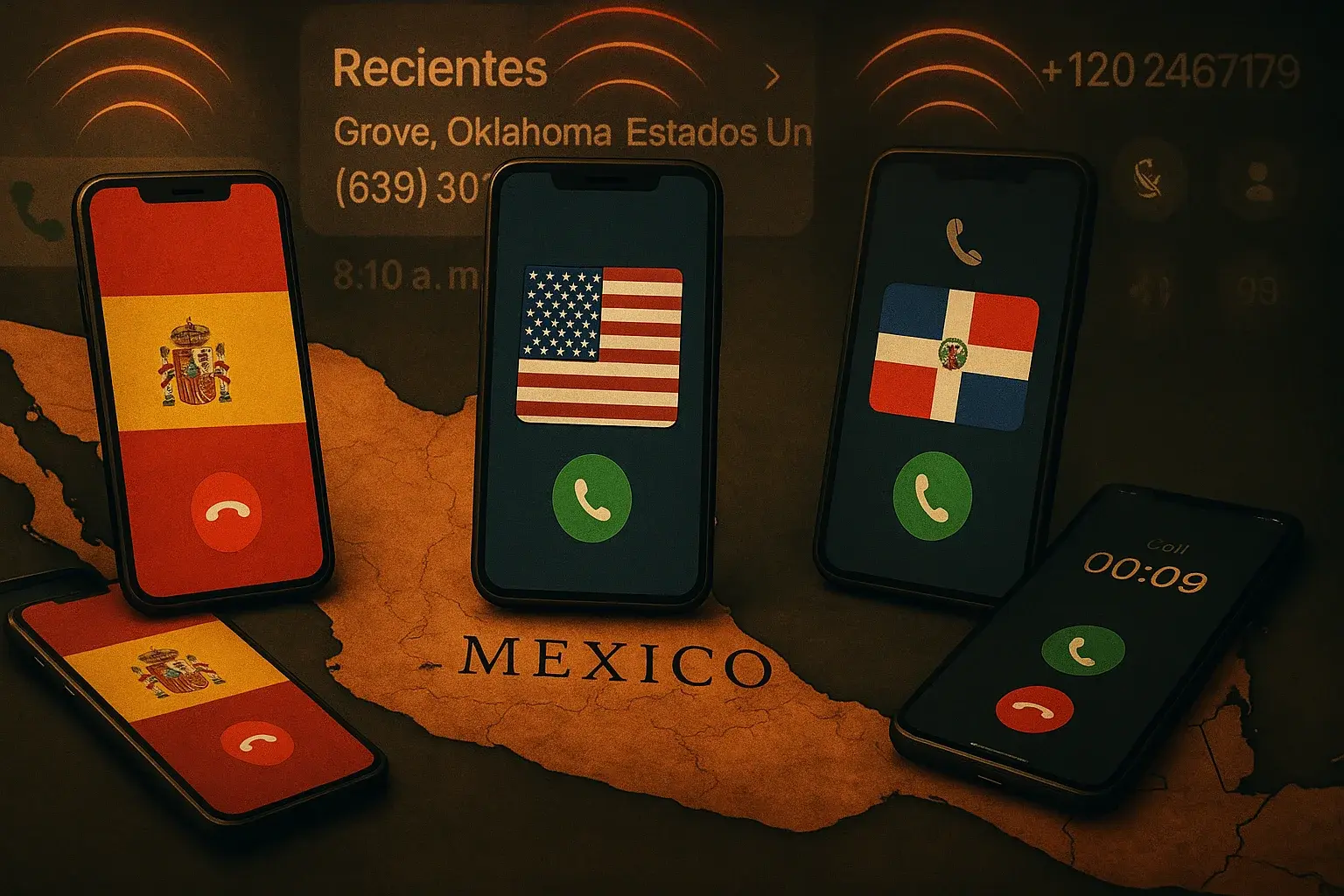 Estafa del Reino Unido en México Ahora Usa Números de España y EE. UU.