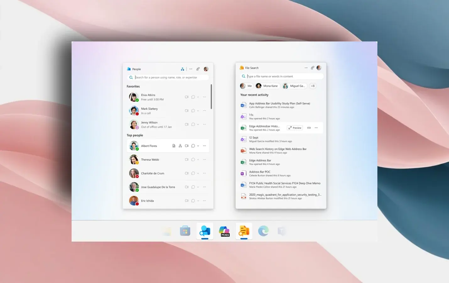 Nuevas Herramientas de Microsoft 365: People y File Search