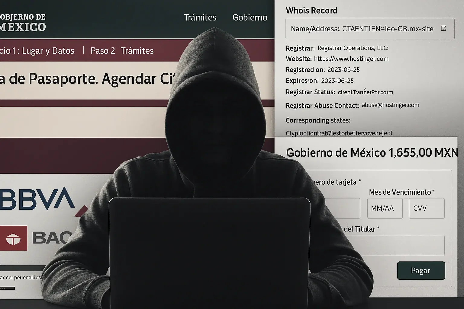 Estafa de Citas Falsas de SRE apunta a Clientes de Bancos en México