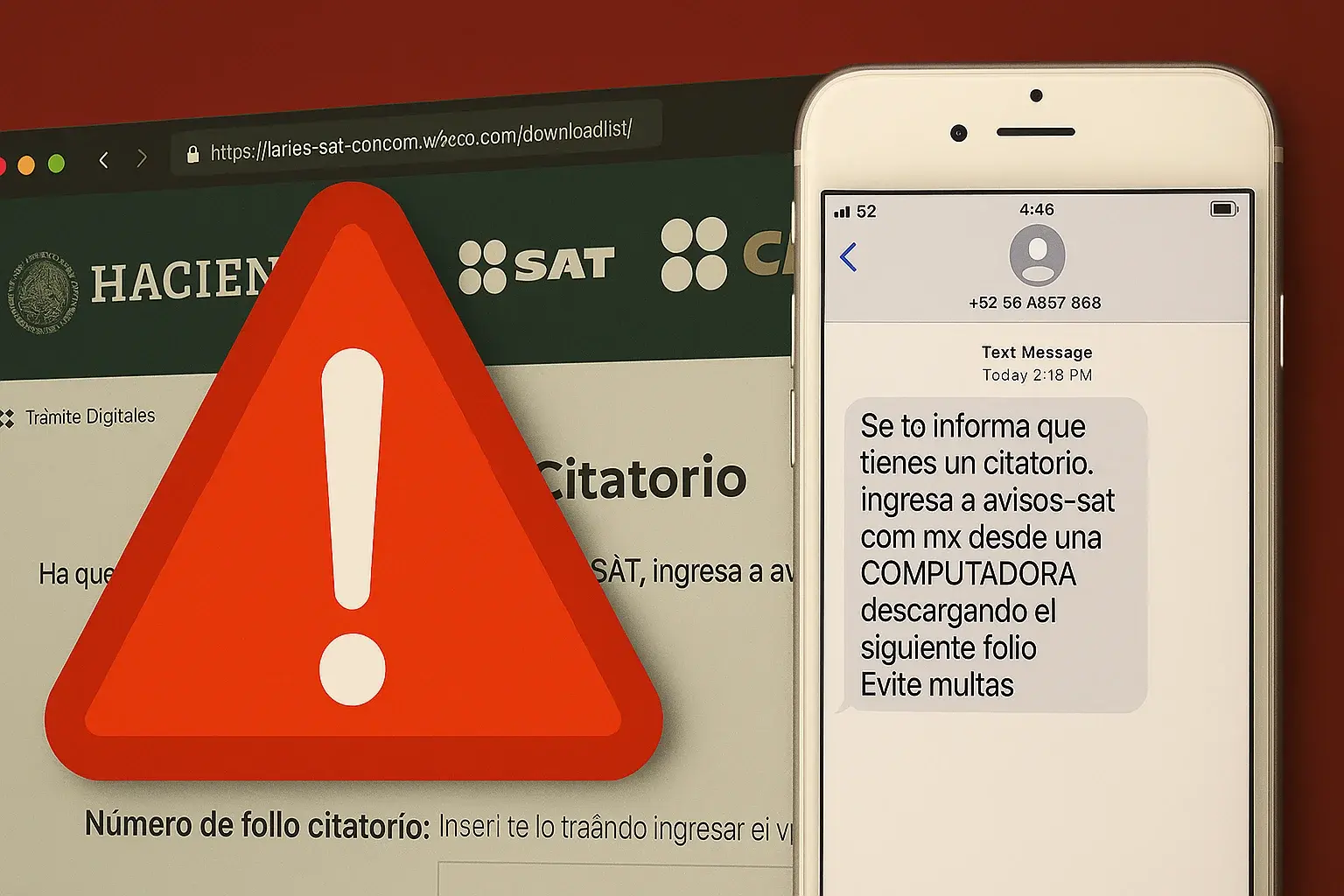Alerta en México: Virus Redirige a Sitios Falsos del SAT y Bancos