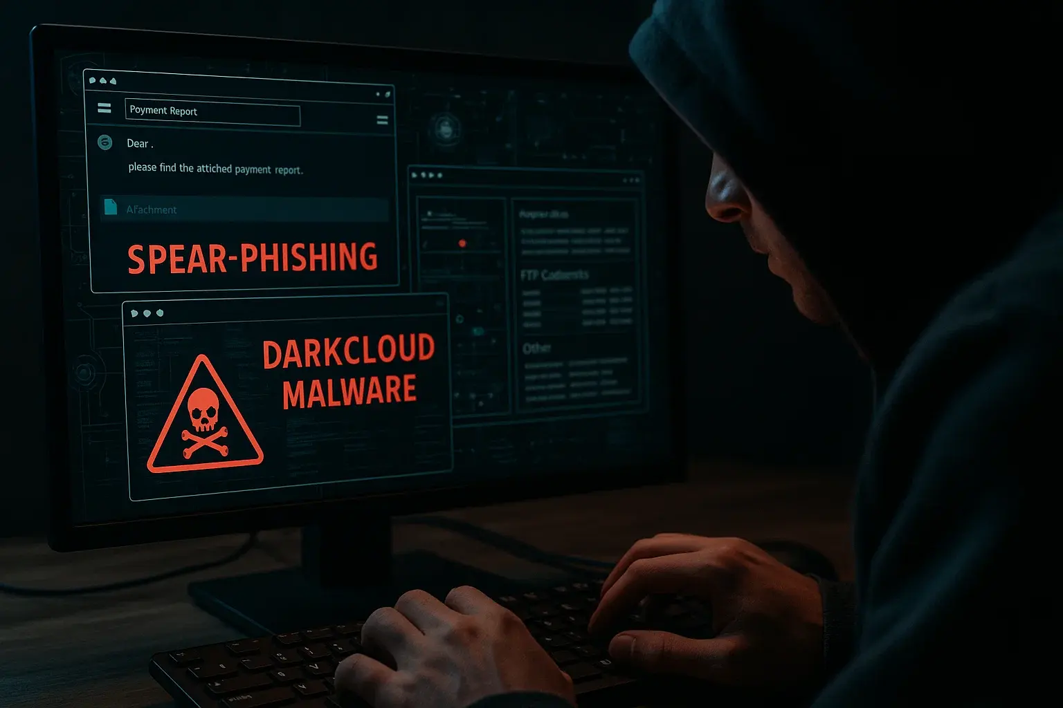 New Spear Phishing Attack Distributes DarkCloud Malware