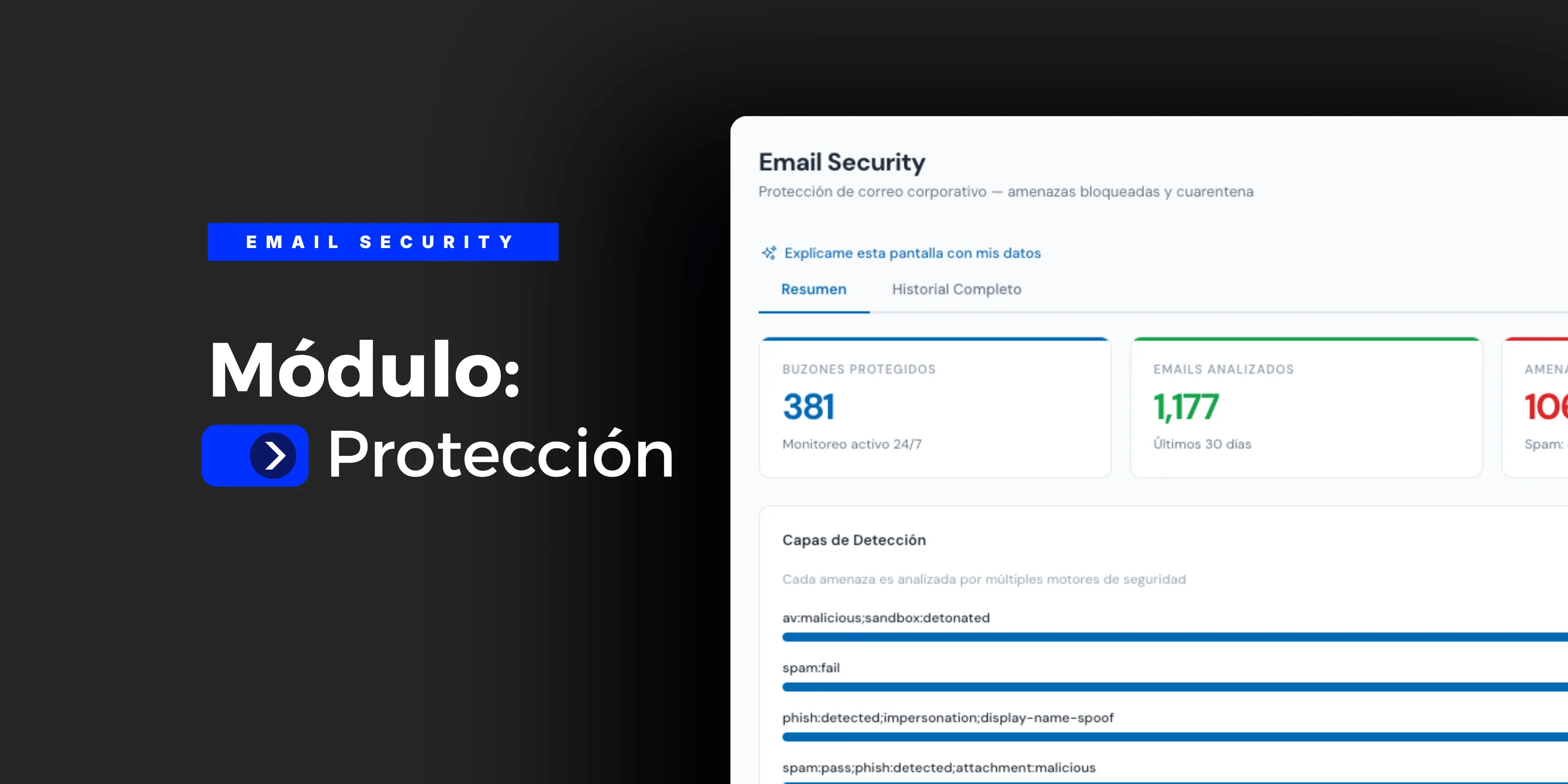 Módulo Protección TecnetSOC: Email Security