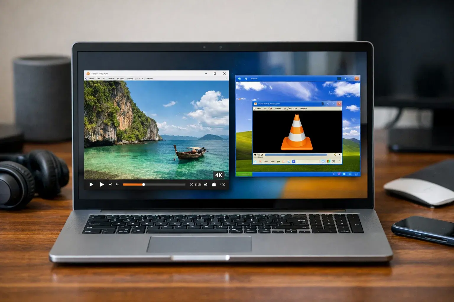 VLC por Fin es Nativo en Windows con Snapdragon y sigue con Windows XP