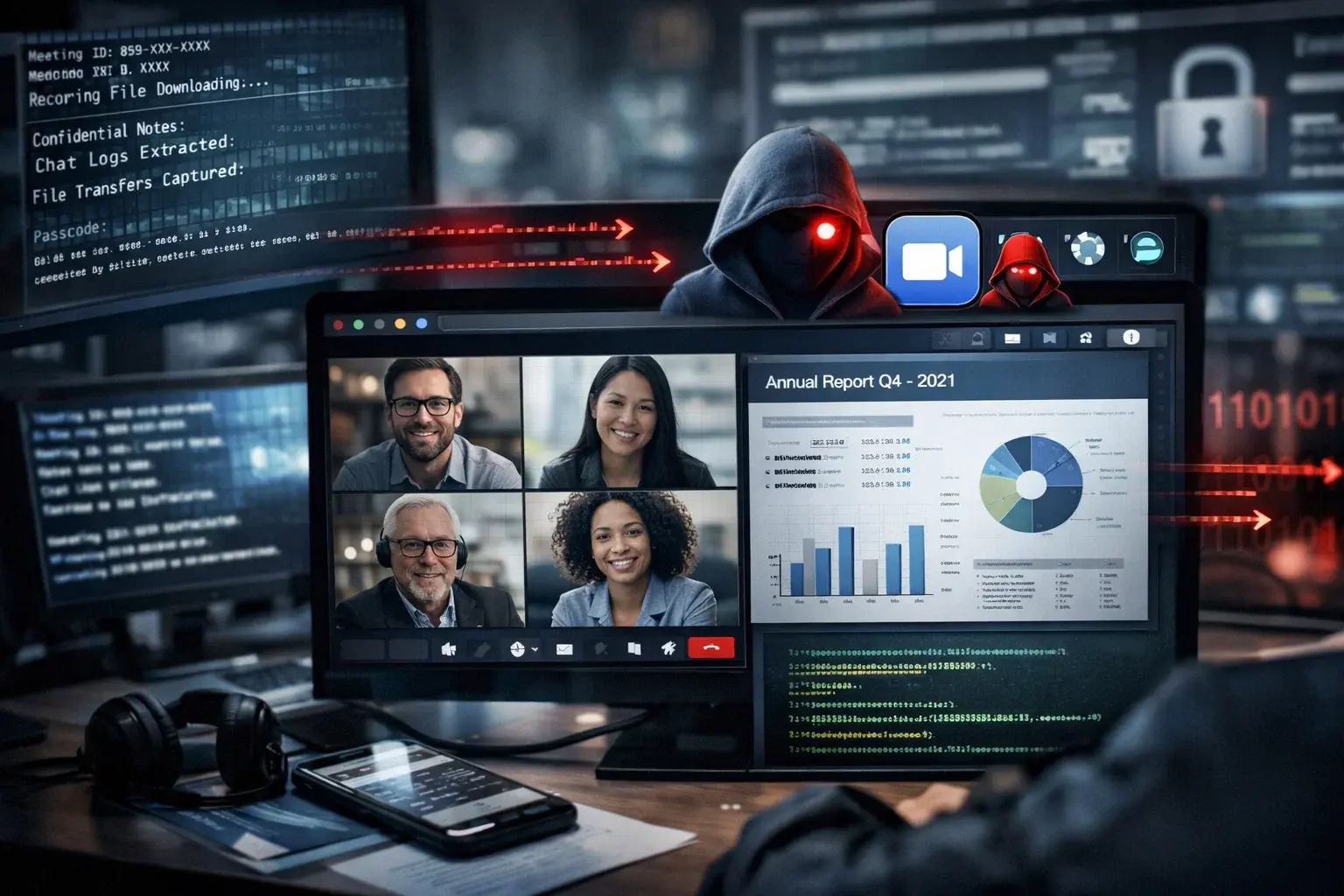 Zoom Stealer: Extensiones de Navegador Roban Datos de Reuniones