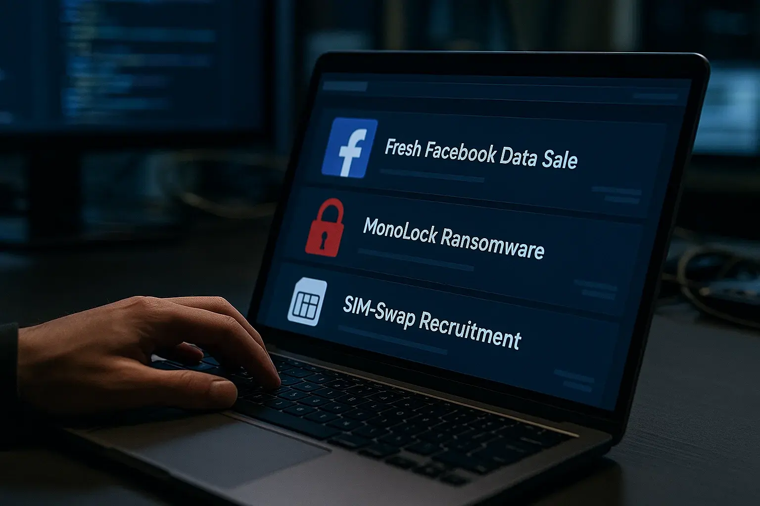 Cybercrime on the Dark Web: Data Sales and New Digital Frauds