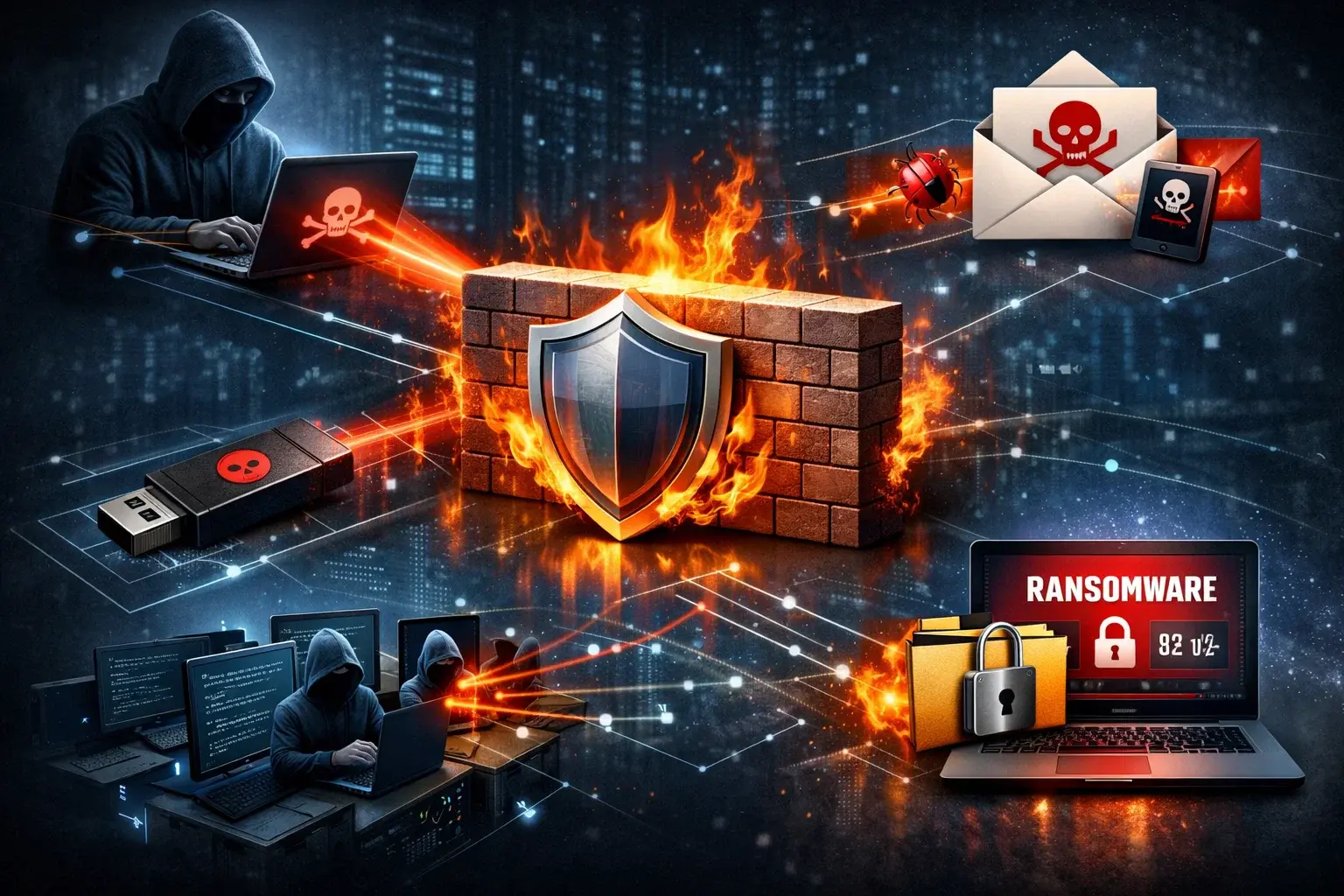5 Formas en que un Firewall puede Proteger tu Red del Ransomware