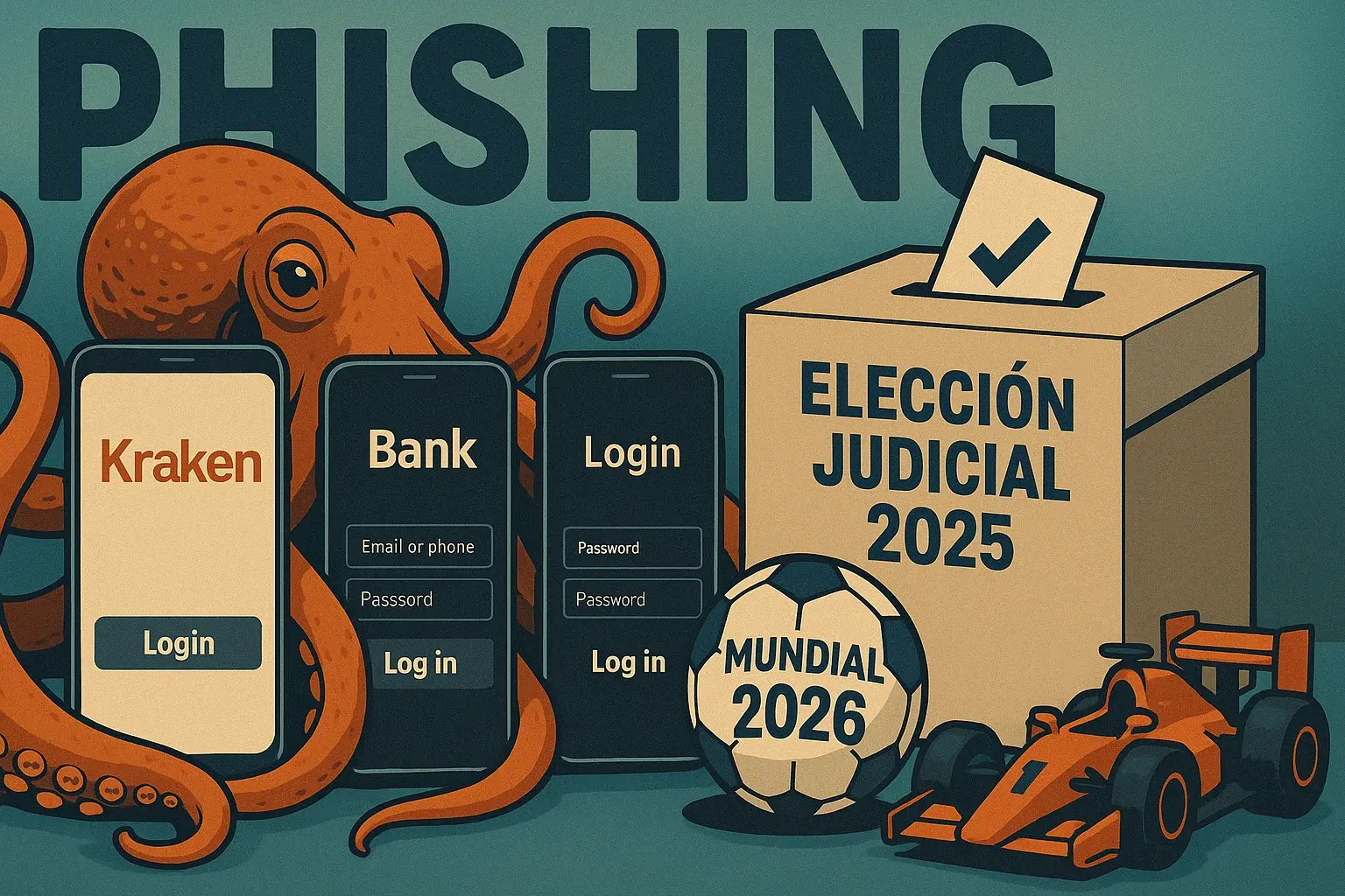 Regresa Kraken: Malware Bancario Amenaza a México en 2025