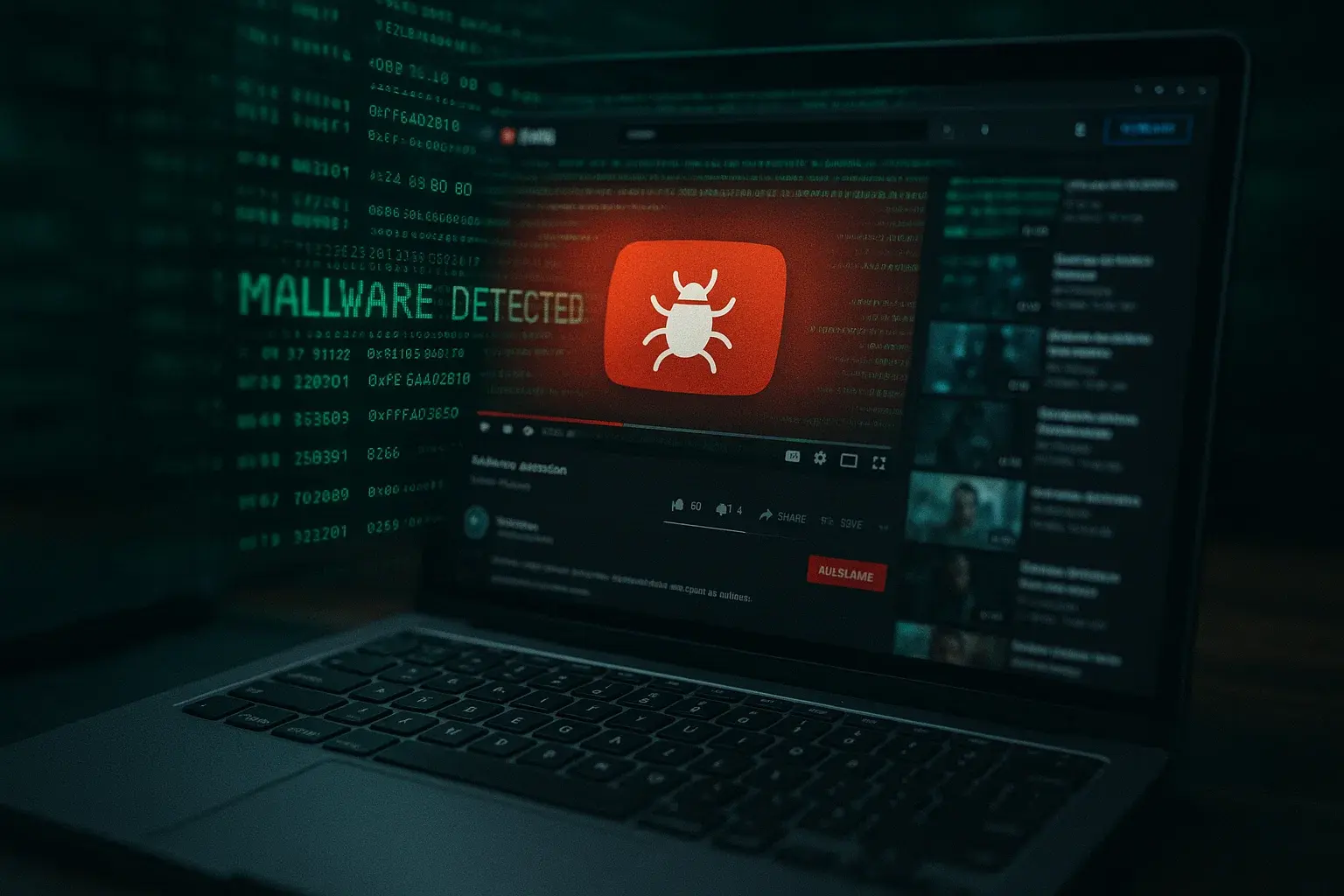 3,000 YouTube Videos Used to Spread Malware