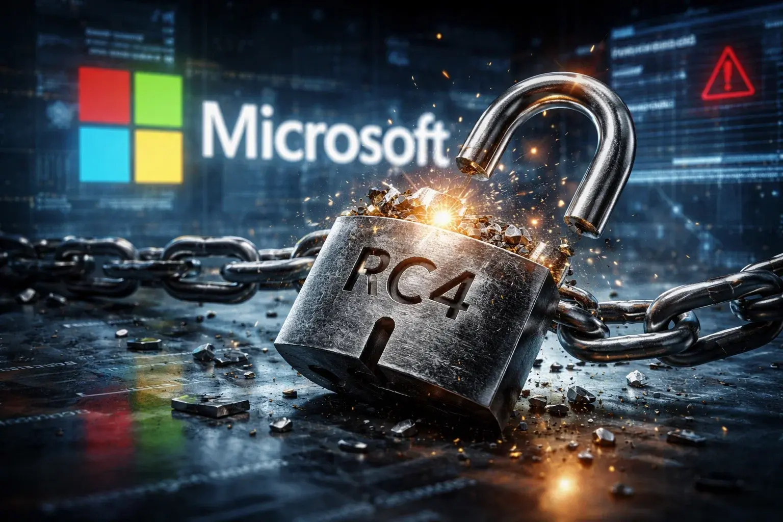 Microsoft Elimina Cifrado de Seguridad RC4 en Windows